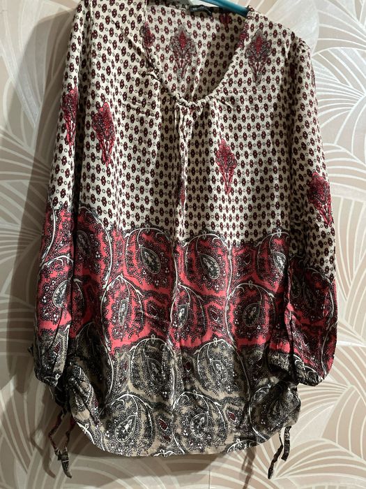 Женская блузка и рубашка туника  х/б , турция , в хорошем состоянии