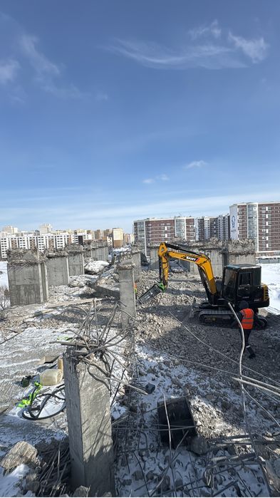 Мини экскаватор 6т гидромолот ковш