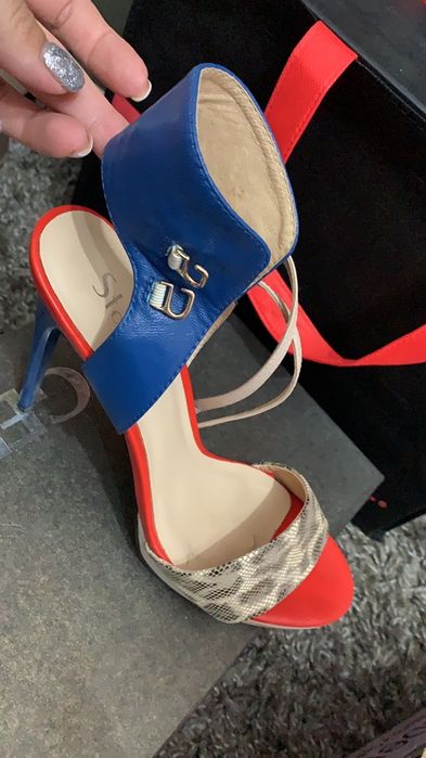 Ботильоны Баскони. Натуральная кожа.