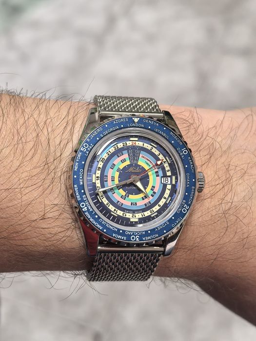 Mido Ocean Star Decompression Worldtimer Special Edi