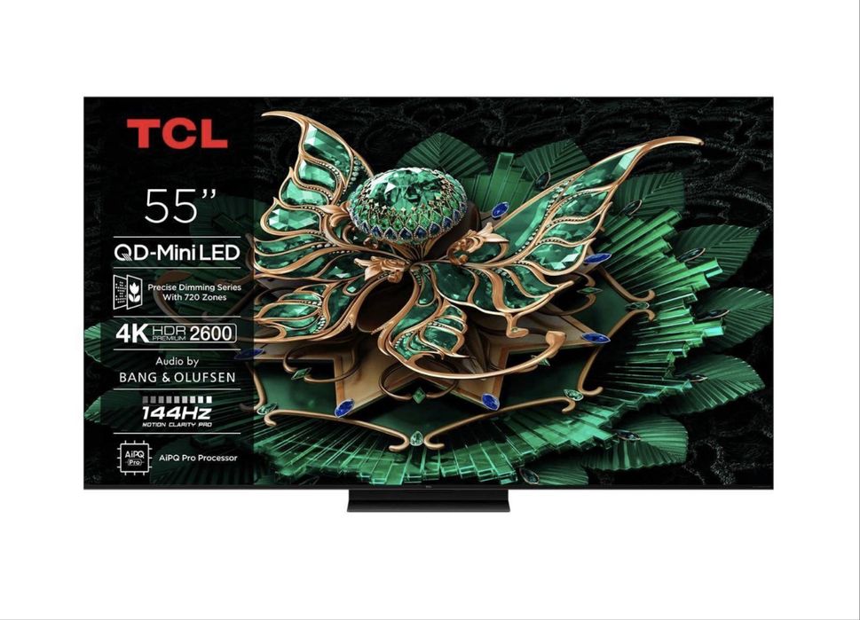 Телевизор TCL 55 C6K 4K QD-MiniLed 144Hz SMART Доставка бонус