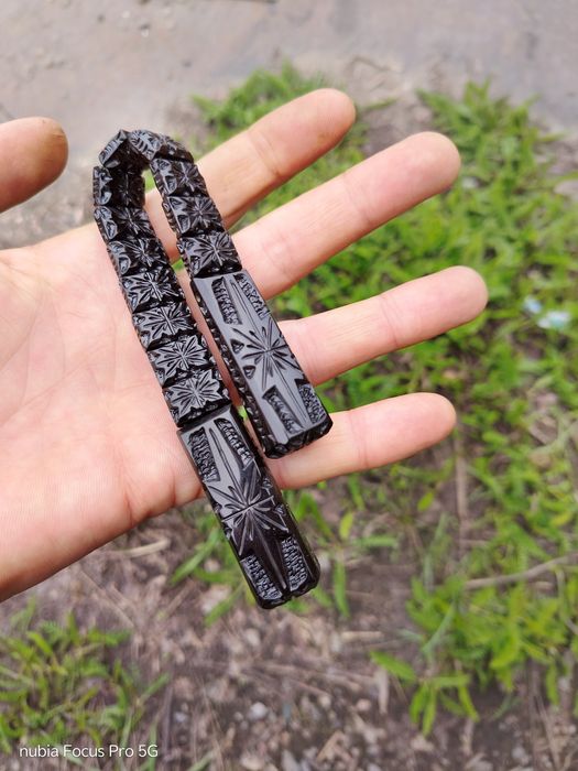 Четки перекидные из эбонита резные