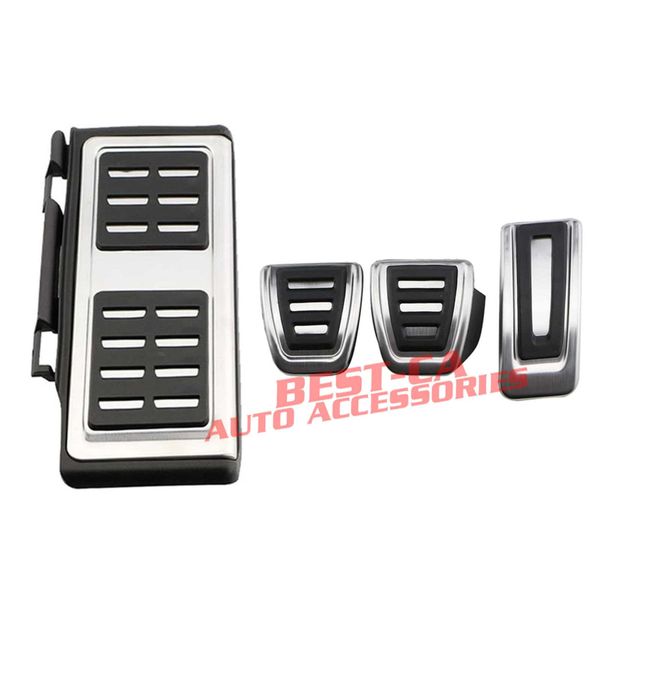 Set ornamente INOX sport pedale manuala pentru Audi, VW, Seat, Skoda
