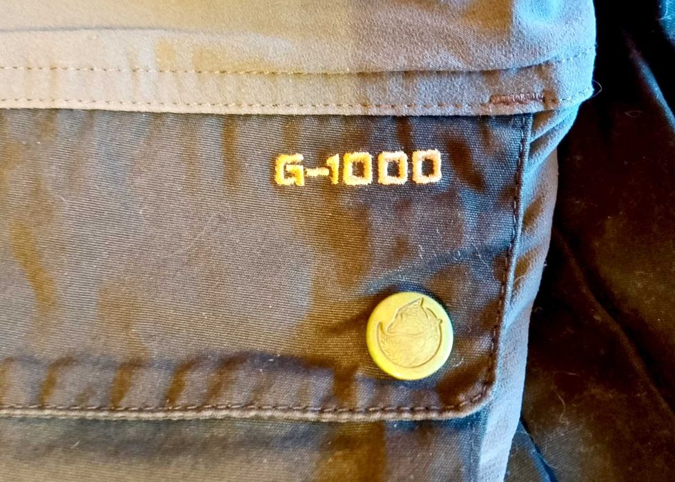 Мъжки панталон Fjällräven G-1000, размер 46 (S), сив/черен, леко ползван