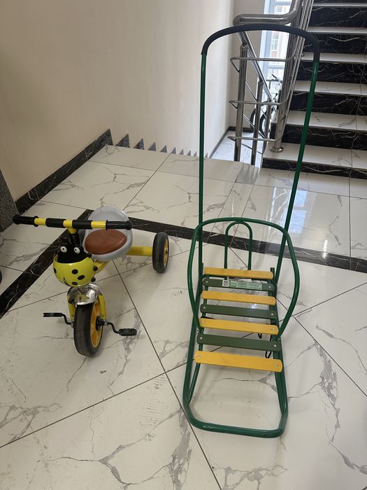 Велик и санки детские