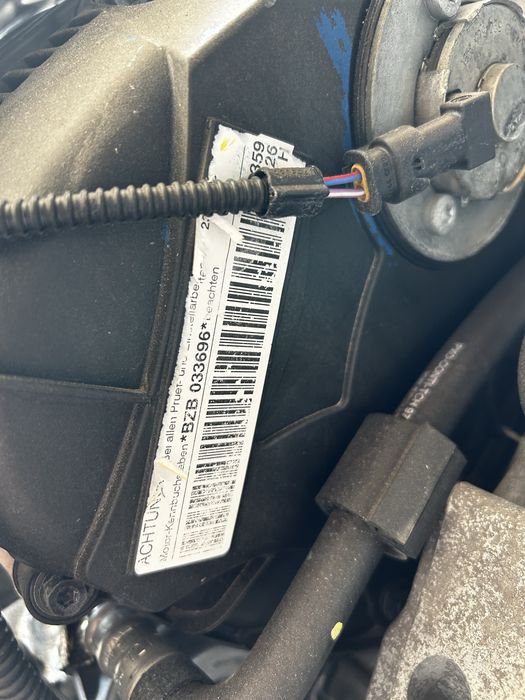 Двигатель 1.8 TSI турбо BZB CDA