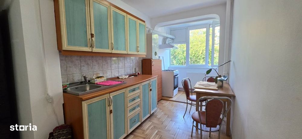 Apartament 2 camere, etaj 2, bloc cu lift, izolat, zona Grigorescu