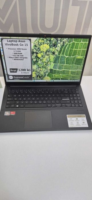 (AG46) Laptop Asus VivoBook Go 15 B7294 Garantie 2 ani