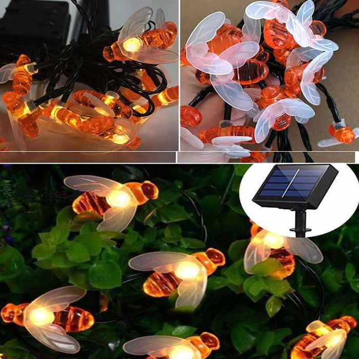 Соларни лампи пчелички