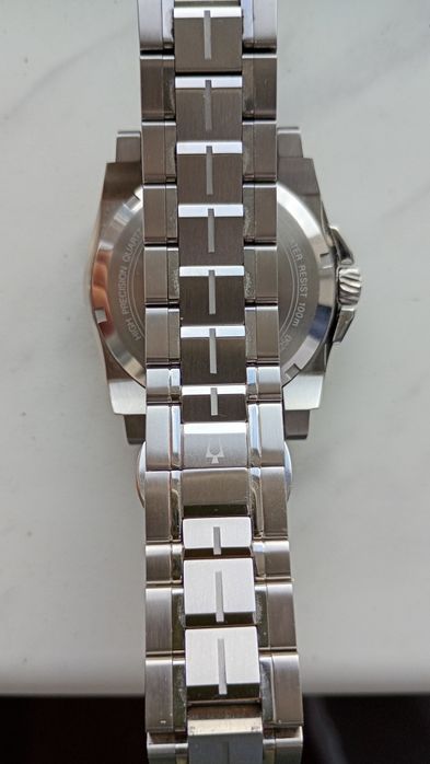 Bulova precisionist Icon 96B417, nou, nepurtat, factura 2026, 8 rubine, garanție 3 ani, Quartz 262 kHz