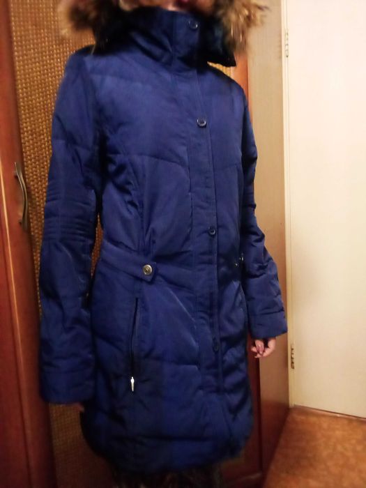 Пальто для подростка с капюшоном