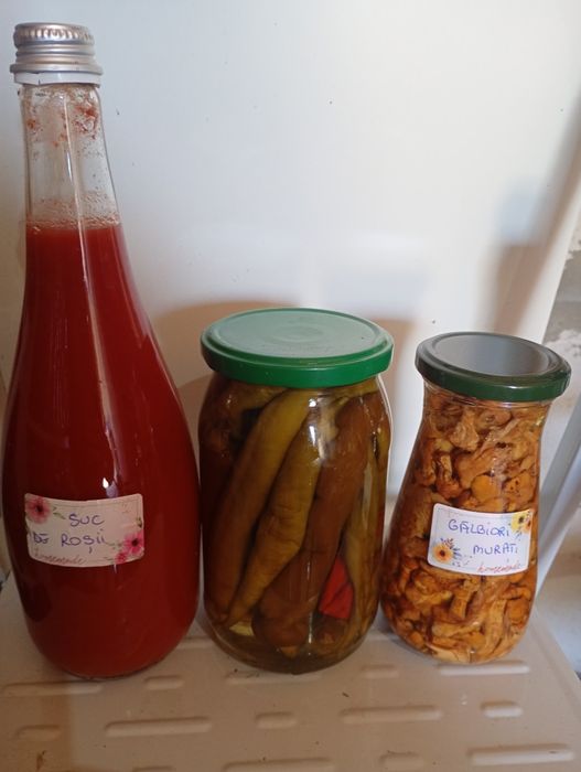 Dulceață diverse sortimente, zacuscă și murături