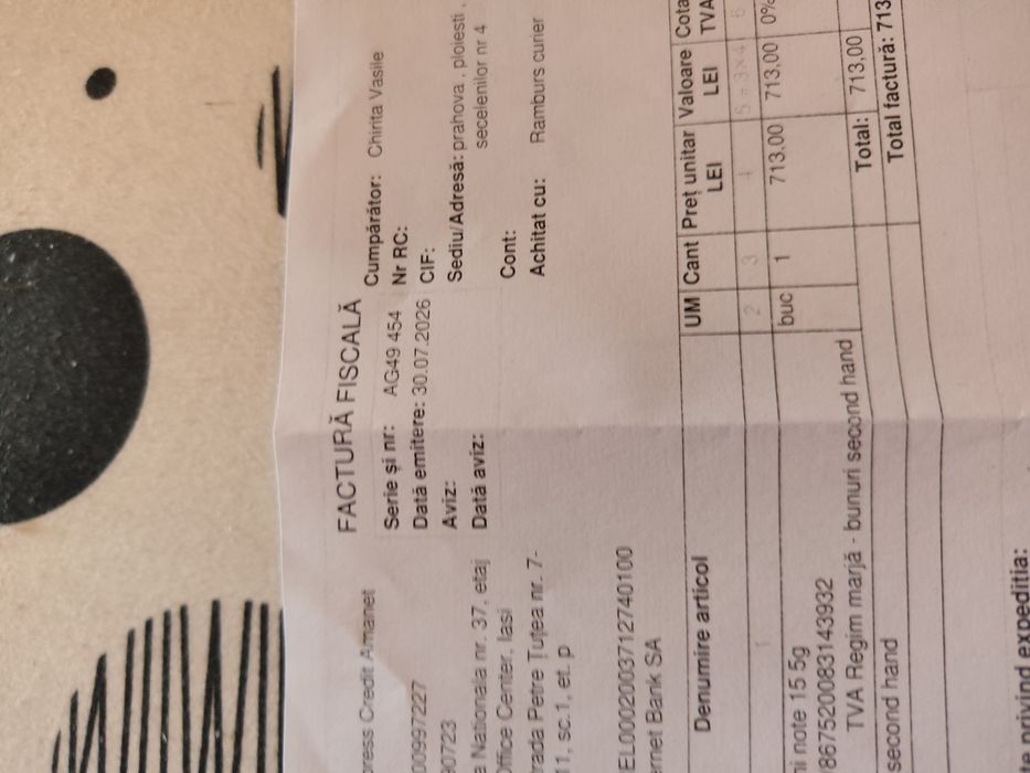 Redmi note 15 5g 830 roni 8 cu 256 giga    Garantie 2 ani