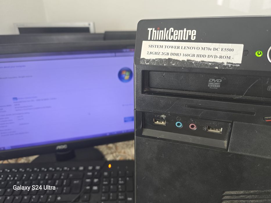Calculator / PC birou + 2 monitoare