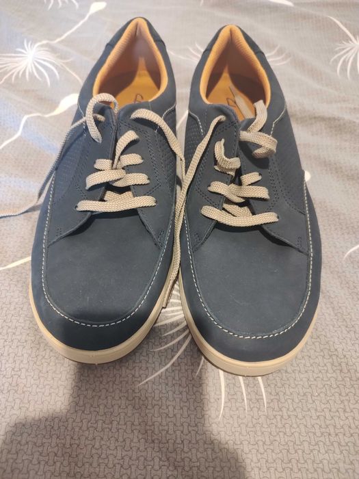 Pantofi Clarks Stafford Park5 Albastru EU45