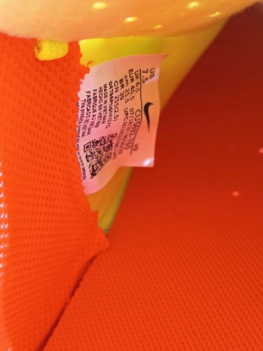 ghete fotbal Nike mercurial vapor