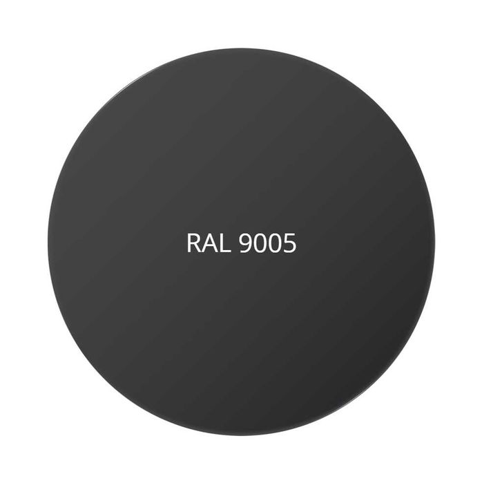 Порошковая матовая электростатическая краска (RAL 9005)