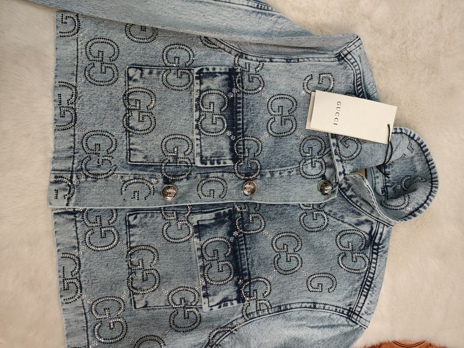 Geaca de blugi Gucci, nou cu eticheta