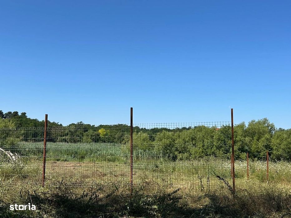 Teren cu deschidere la lac str Orhideelor-conectare imediata la curent
