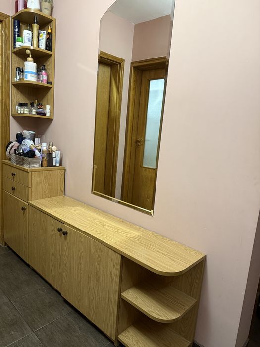 Портманто с етажерка