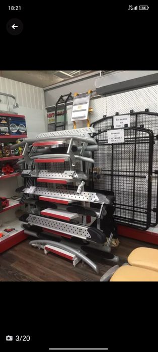 Защита переднего бампера