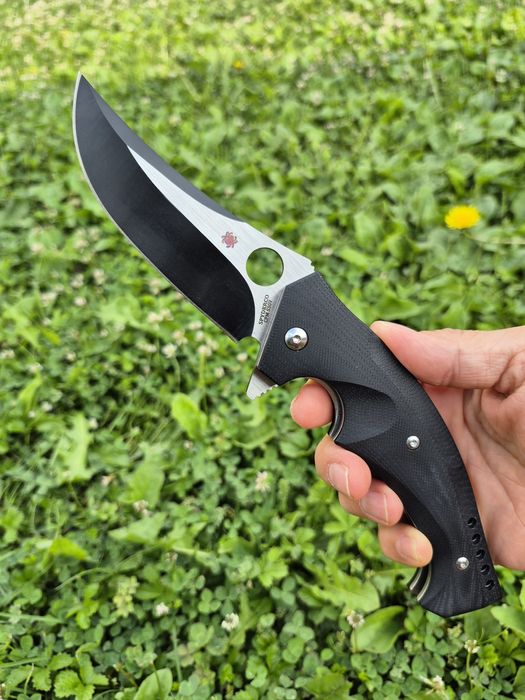 Сгъваем нож Spyderco Brend/Pirela Mamba ,flipper C196