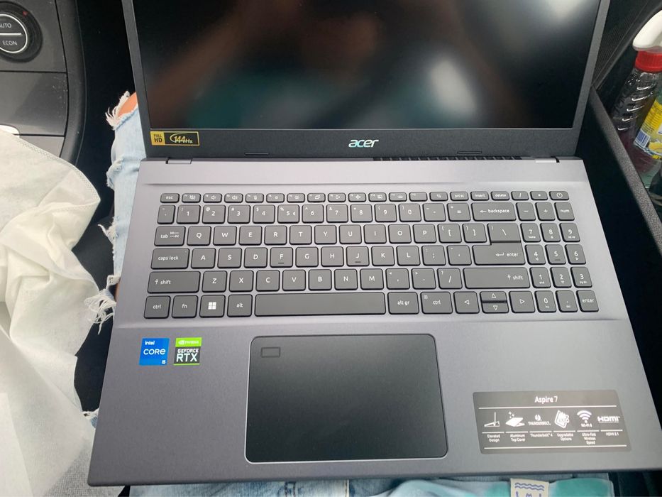 Laptop gaming acer aspire 7