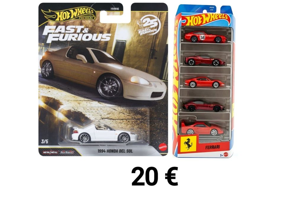 Hot Wheels и Matchbox колички