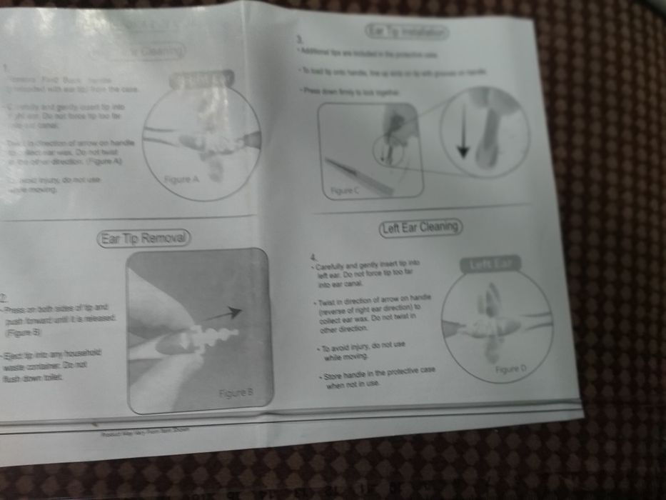 Dispozitiv pentru îngrijirea urechilor