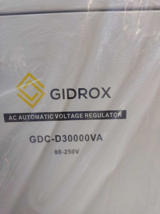Стабилизатор 30kw  GIDROX в Ташкент Официальный дилер 2 год гарантии