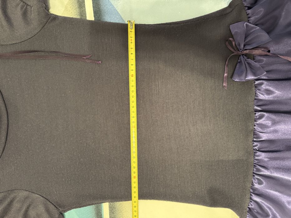 Super pret rochie pulover cu lana in compozitie XS-S
