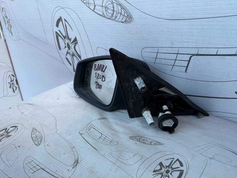 Oglindă Retrovizoare Stânga 5 Pini BMW Seria 5 F10 F11 51167268237 / [2009-2016] / (5B3)