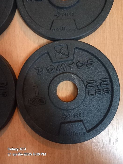 Greutati gantere (discuri)