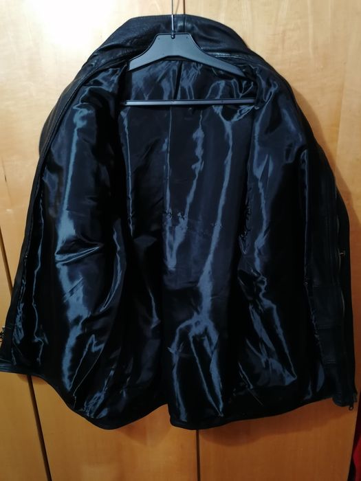 Geaca din piele de vitel - NOUA, marimea XL