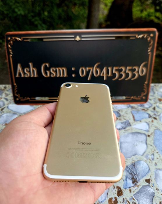 Iphone 7 gold 128gb, baterie 100%