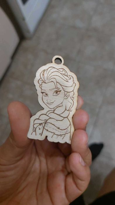 Дървени мъниста и висулки