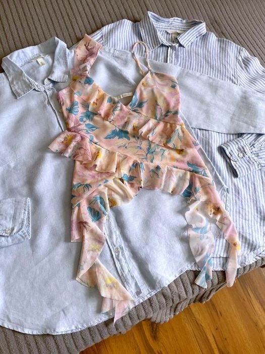 Потник топ тениска ZARA M размер