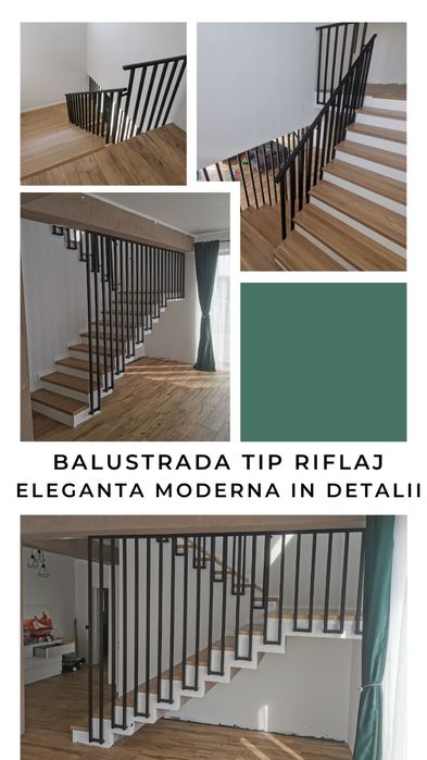 Porți, garduri metalice, balustrade interioare la comanda