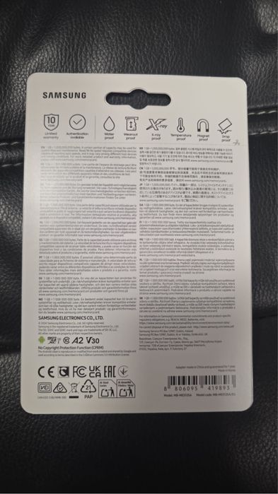 Card micro Sd Samsung Evo Select 512gb A2 V30 4k nou sigilat original