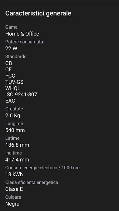 Monitor LED MVA AOC 23.6", Full HD, HDMI, Negru, 24B1H