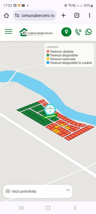 Vand teren Frumusani