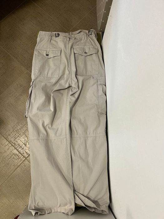 Женски бежови карго панталони