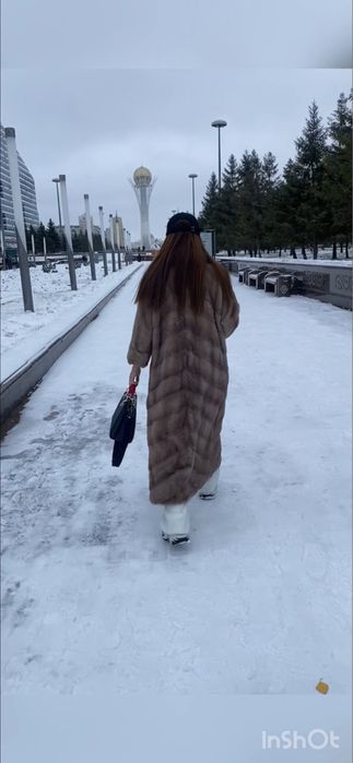 Шуба соболь с норкай