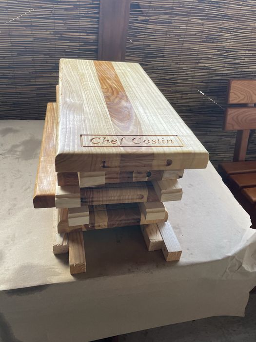 Mese din rasina epoxidica, bancute ,tocatoare de bucatarie