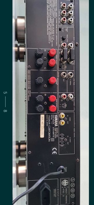 statia- YAMAHA -DSP:Japan /sunet muzical,bakuri puternice- linie stereo