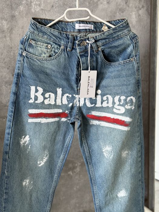 Blugi Balenciaga Amiri OFF White dsquared2