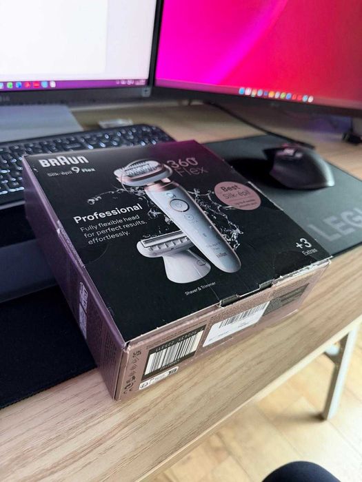Epilator Braun Silk-épil 9 Flex (NOU, GARANȚIE) 50% din preț eMag
