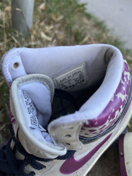 Nike Dunk high - tie dye purple 2009