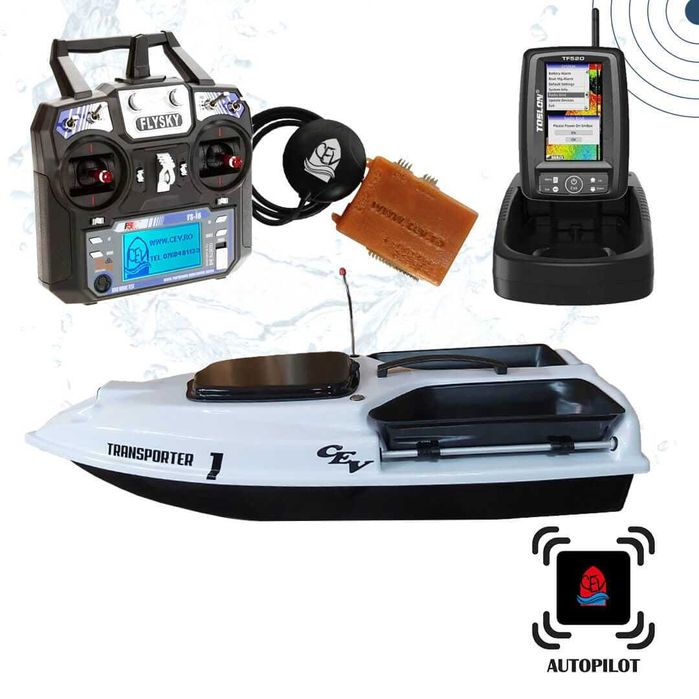 Navomodel cu autopilot GPS și sonar Toslon - Transporter 1 Standard