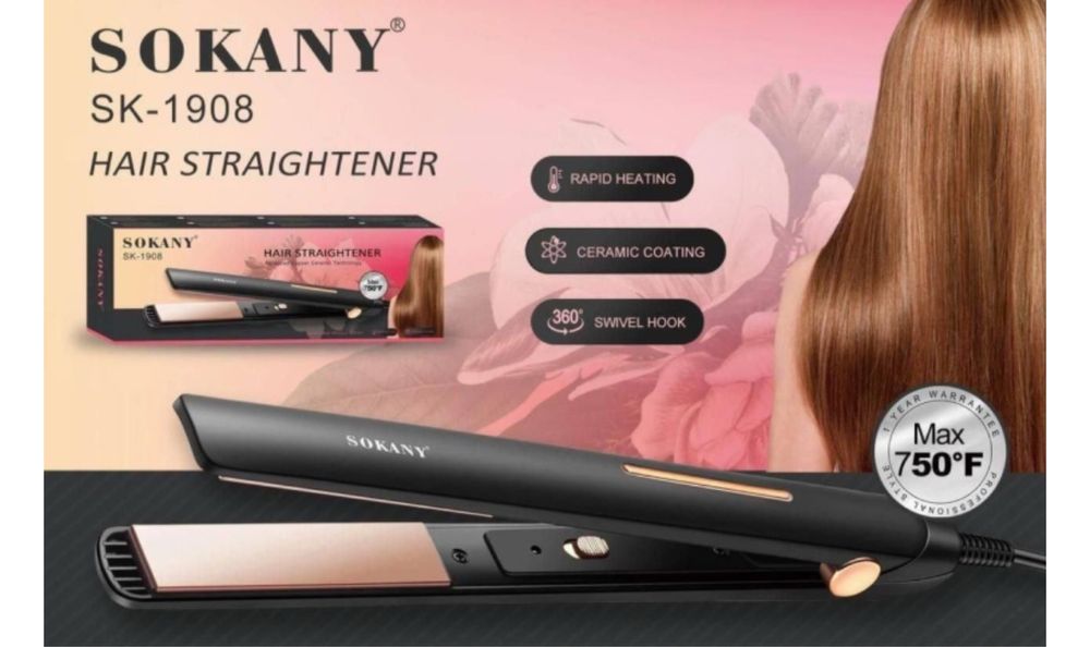 sokany утюжок выпрямитель